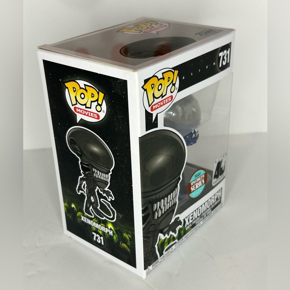 Funko ALIEN XENOMORPH SPECIALTY SERIES METALIC BLUE POP PRICE FIRM - Picture 3 of 9